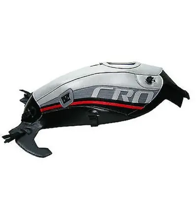 Spedizione Gratuita Copriserbatoio Bagster per Honda Crosstourer 1200 in similpelle grigio, nero e rosso-
