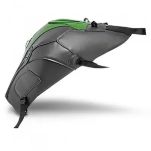 Copriserbatoio Bagster per Kawasaki Z1000 dal 2014 in similpelle verde e grigio cielo- Solo Oggi