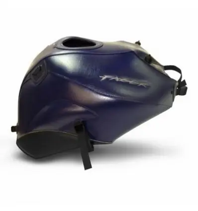 Solo Oggi Copriserbatoio Bagster per Yamaha FZ1 FAZER S CARENATA 06-12 in similpelle blu scuro-