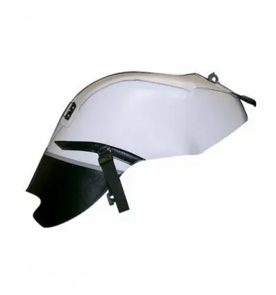 Scelto Dai Clienti Copriserbatoio Bagster per Yamaha YZF R1 09-14 in similpelle bianco e nero opaco-