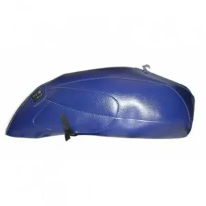 Compra Adesso Copriserbatoio Bagster per Yamaha XJR 1300 02-14 similpelle blu scuro e strisce bianche-