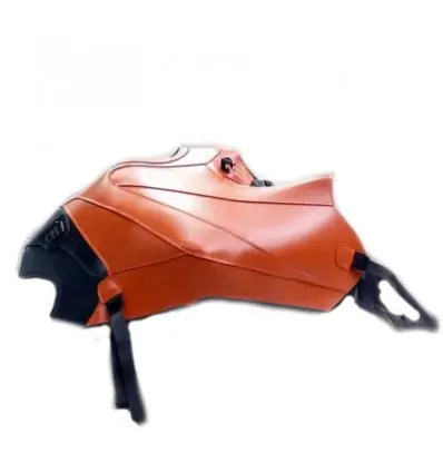 Copriserbatoio Bagster per Moto Guzzi V7, V7 II e V7 III vermiglio e strisce oro- Pagamento Sicuro