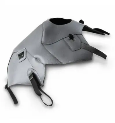 Copriserbatoio Bagster per Triumph Tiger 1200 Explorer, XC dal 2012 in similpelle grigio acciaio- Quantità Limitata