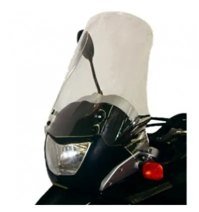 Nuovo Arrivo Cupolino Isotta alta protezione per BMW F650GS 04-07 con paramani-Fumè chiaro
