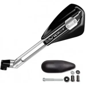 Specchio FAR da manubrio Viper 1 per Yamaha T-Max 500 08-11 nero e argento- Compra Adesso