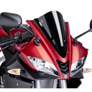 Occasione Imperdibile Cupolino Puig Racing per Yamaha YZF R125 08-18 nero-