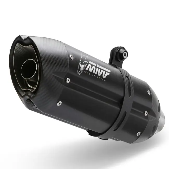 Terminale Mivv Suono Steel Black per Kawasaki Z800- Offerta