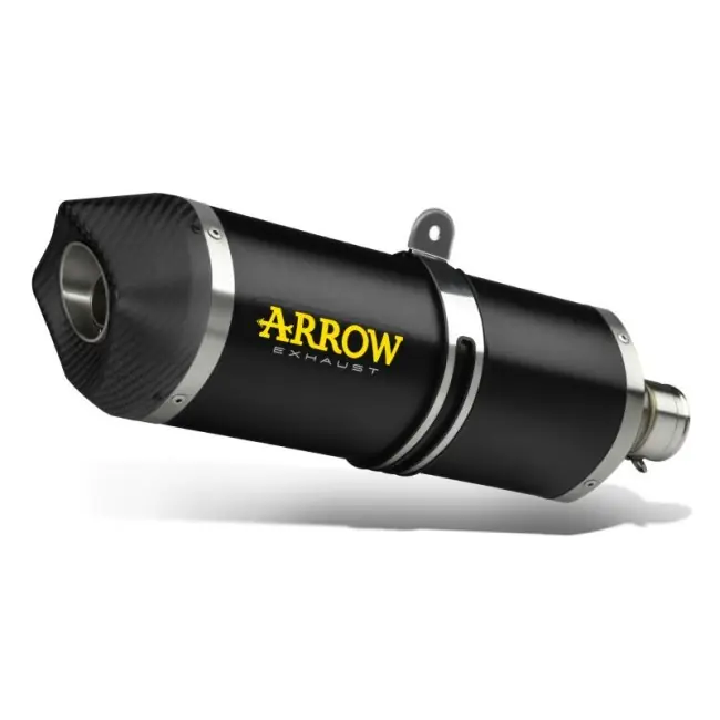 Scarico completo Arrow Race-Tech Alluminium Dark Carbon End per Kawasaki Versys 650 17-24- Miglior Prezzo
