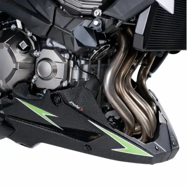 Spoiler inferiore Puig per Kawasaki Z800 carbonio- Bestseller