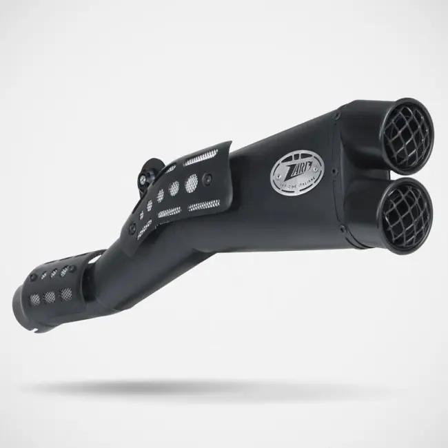 Offerta Del Giorno Terminale Zard Explorer nero Slip On per BMW R12 G/S-