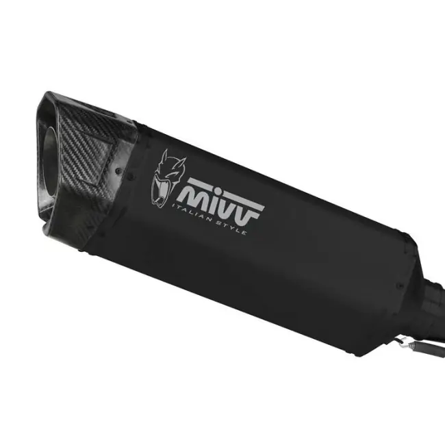 Professionale Scarico completo Mivv SR-1 Full Black per Yamaha T-Max 560 22-24-