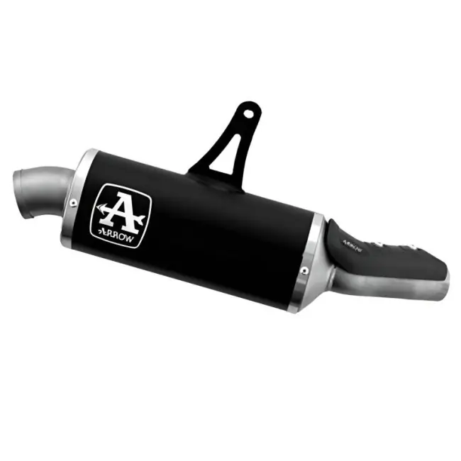 Nuova Collezione Terminale Arrow Indy Race Alluminium Dark per Honda XL 750 Transalp dal 2023-
