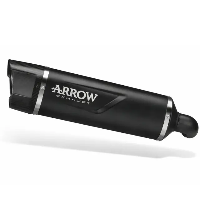 Promozione Esclusiva Terminale Arrow Indy Race Evo Dark Carbon End per Honda Forza 750 dal 2021-