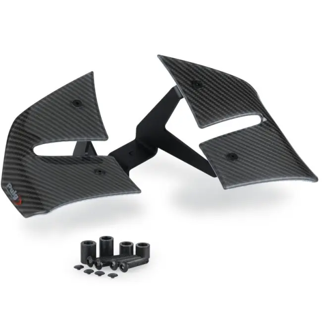 Spoiler laterali Puig D12 per Yamaha MT 07 dal 2025 carbonio- Consegna Rapida