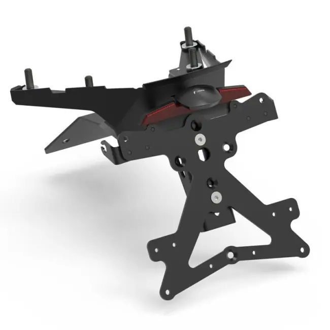 Spedizione Espresso Portatarga regolabile Rizoma Fox per Honda X-ADV 750 dal 2021-
