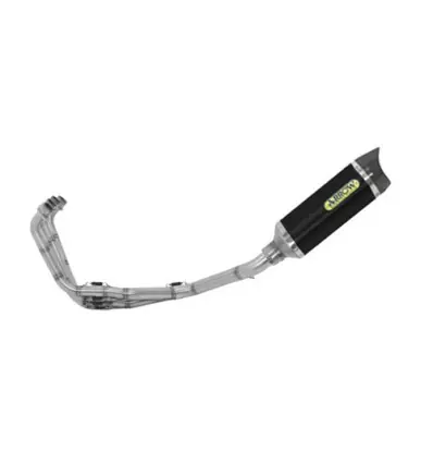 Professionale Scarico completo Arrow Thunder Alluminio Dark Carby per Honda CBR 650R 19-23-