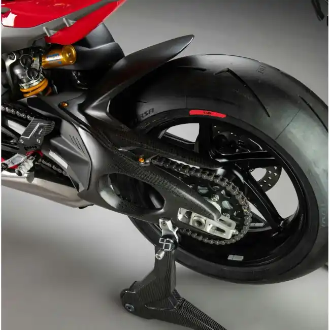 Parafango posteriore Lightech in carbonio opaco per Ducati Panigale V4 dal 2025- Nuovo Arrivo