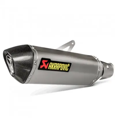 Marmitta Akrapovic Slip On Titanio omologata per Kawasaki Ninja 400 dal 2023- Prezzo Ridotto