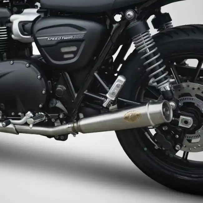 Bestseller Terminale Zard Slip On per Triumph Speed Twin 900 21-23-Acciaio Inox
