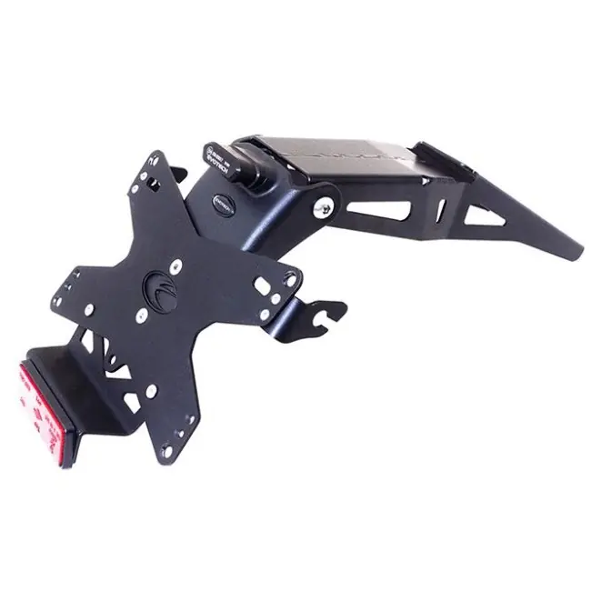 Portatarga regolabile Evotech per Ducati Hypermotard 698 Mono- Prezzo Basso