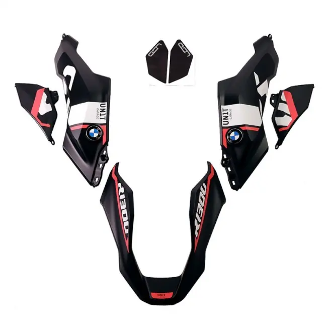 Set carena Unit Garage Trophy Black Edition per BMW R1300 GS- Compra Online