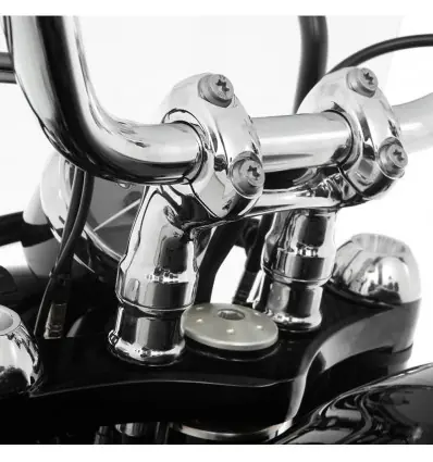 Riser Wunderlich +25mm per manubri BMW R18-Cromato Super Prezzo