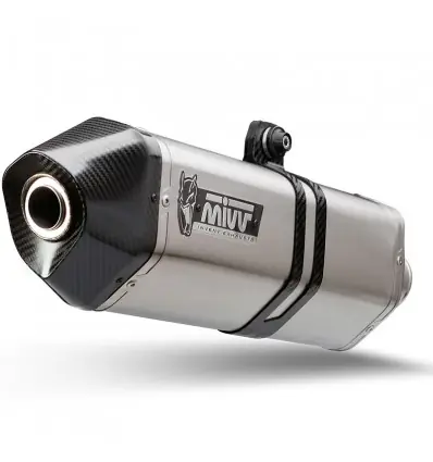 Terminale Mivv Speed Edge Inox per Suzuki V-Strom 800 DE- Consegna Rapida