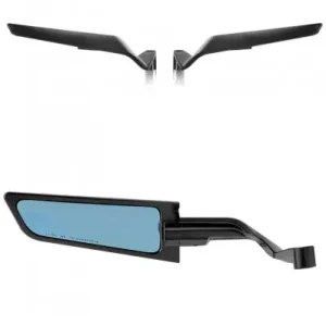 Compra Online Specchietti Rizoma aerodinamici Stealth nero per moto naked-