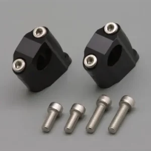 Risers manubrio Daytona per Yamaha Majesty 250 e T-Max 500 neri- Compra Adesso