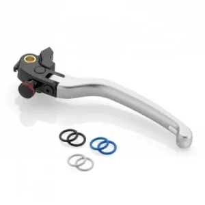 Leva frizione Rizoma 3D per Honda CB 1000R, Suzuki GSX-R 1000, Yamaha YZF R7...-Argento Prezzo Scontato