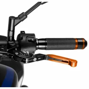 Leva frizione sinistra Puig con terminale Extensible Drop Handle 3.0-Arancio Soddisfatti O Rimborsati