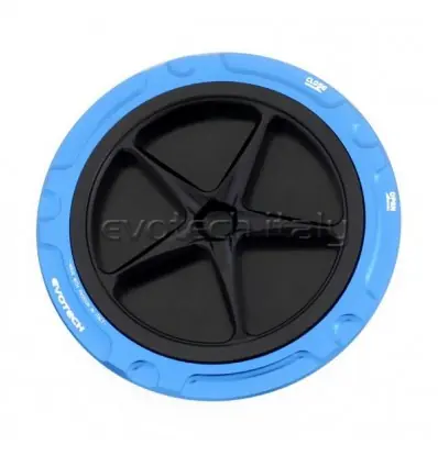 Tappo carburante Evotech per moto BMW blu con tappo in vari colori-Nero A Buon Prezzo
