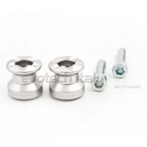 Promozione Nottolini Evotech per cavalletto posteriore M6C vari colori-Argento