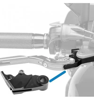 Ultimissimo Modello Adattatore Puig per leve freno ant. su Yamaha MT-03 e YZF R3-