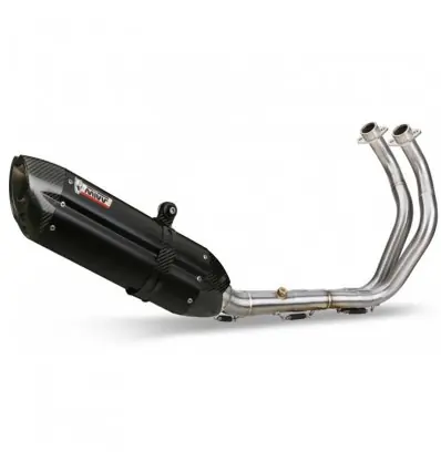 Scarico completo Mivv Suono Inox Black per Kawasaki Versys 650 15-20- Prezzo Conveniente