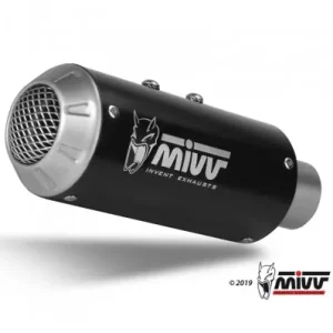 Terminale di scarico Mivv M3 Inox Black per KTM 125 Duke dal 2017- Spedito Oggi