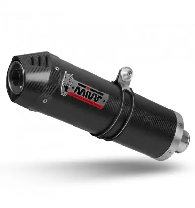 Terminale Mivv Oval carbonio per Triumph Tiger 800 e 800 XC/XR 11-16- Ultimissimo Modello