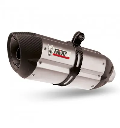 Terminale Mivv Suono Steel per Ducati Multistrada 1200 15-17 e 1260 dal 2018- Spedizione Gratuita