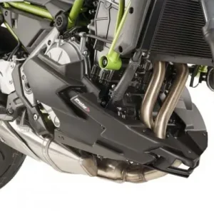Economico Spoiler inferiore Puig per Kawasaki Z 650, nero opaco-
