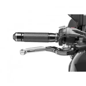 Leva freno regolabile Puig Extendable folding 2.0 per BMW G310GS, G310R e G650GS-Argento Solo Oggi