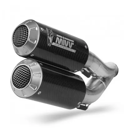 Terminale Mivv M3 Carbon per Ducati Monster 821 e 1200 dal 2018- Occasione Imperdibile