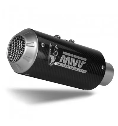 Terminale Mivv M3 Carbon per Kawasaki Z900 17-19- Solo Oggi