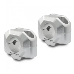 Riser universali per manubri da 28mm altezza +20mm-Argento Nuovo Arrivo