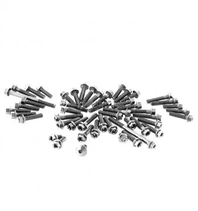 Spedizione Espresso Set bulloneria ergal per motore Husqvarna Svartpilen 401-Argento