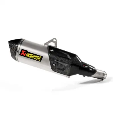 Marmitta Akrapovic Slip On Titanio omologata per Kawasaki Versys 1000 2019- Di Tendenza