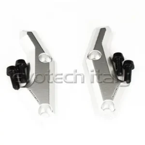 Cover forcella Evotech per Honda CRF 1000L Africa Twin Adventure Sports-Argento Nuovo Arrivo
