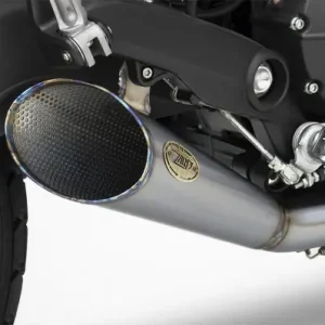 Consegna Rapida Scarico completo Zard Conico in Titanio per Ducati Scrambler 800 15-17-