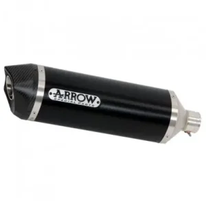 Offerta Limitata Terminale Arrow Race-Tech alluminio "Dark" fondello carbonio per Kawasaki Ninja 400 2018-