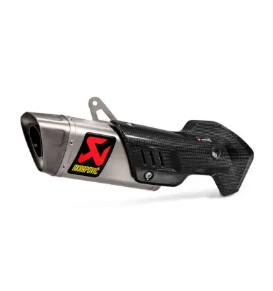Marmitta Akrapovic Slip On Titanio omologata per Ducati Multistrada 1260 e 1260S- Di Tendenza