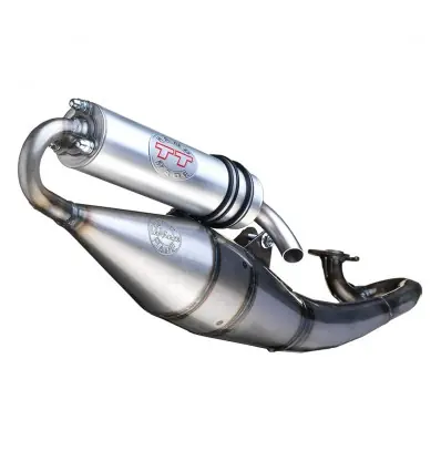 Novità Marmitta espansione Leovince Handmade TT per Malaguti F12 Phantom KAT air/liquid cooled 94-00-